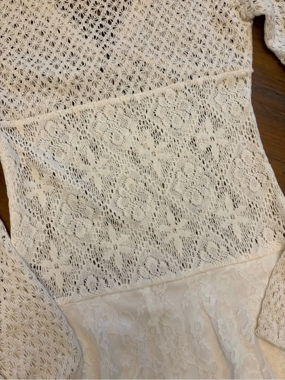 Frankie’s bikinis Belle crochet mini dress